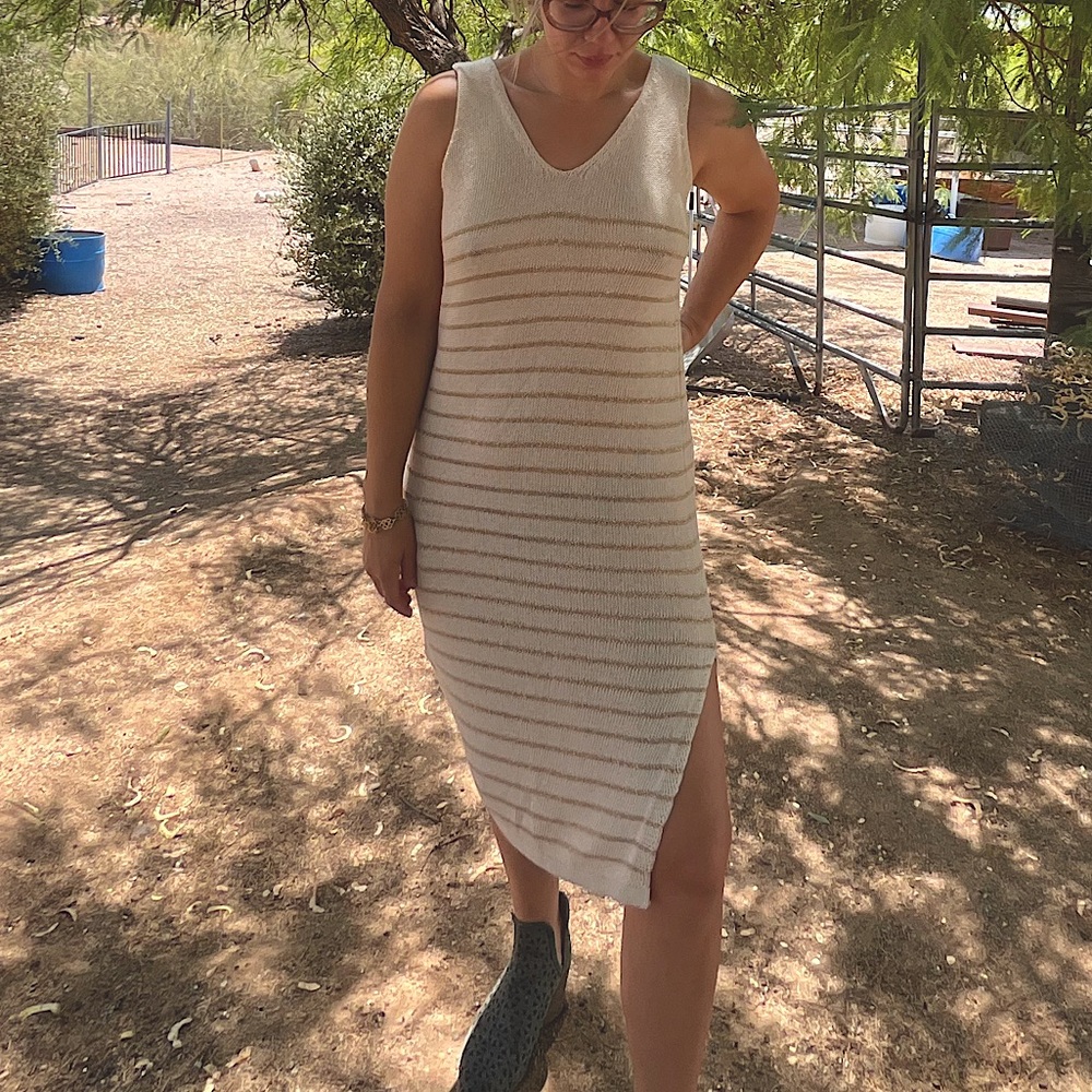 🇮🇹 Floris Italian Knitted Midi Dress - Picture 3 of 11